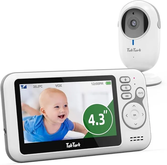 Babá TakTark Câmera 4,3 pol. sem Wi-Fi