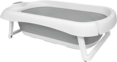 Banheira dobrável de silicone e plástico da Buba