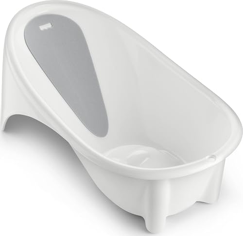 Banheira de bebê branca da Fisher-Price