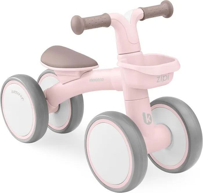 Bicicleta sem pedais Kikka Boo Zipi rosa