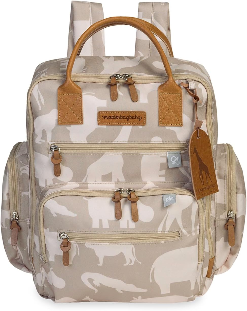 Mochila de maternidade Urban Safari caqui da Masterbag