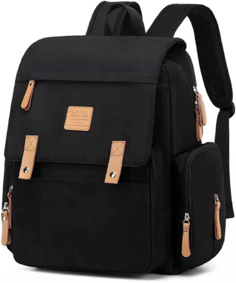 Bolsa mochila Luxury Premium preta da Maternity Land