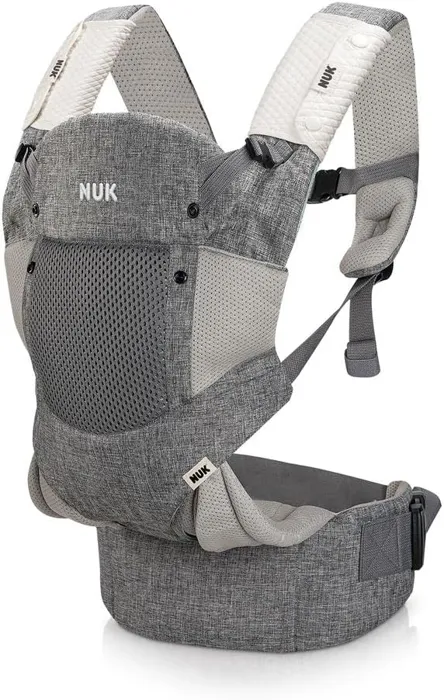 Canguru NUK Comfort 3 em 1 cinza