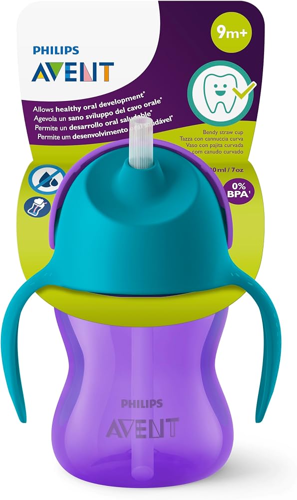 Copo com canudo Philips Avent