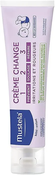 Creme preventivo de assaduras Vitaminado 1-2-3 Mustela