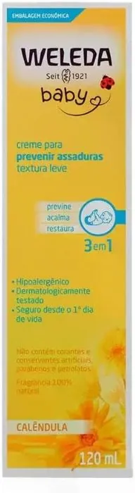 Babycreme de Calêndula Weleda