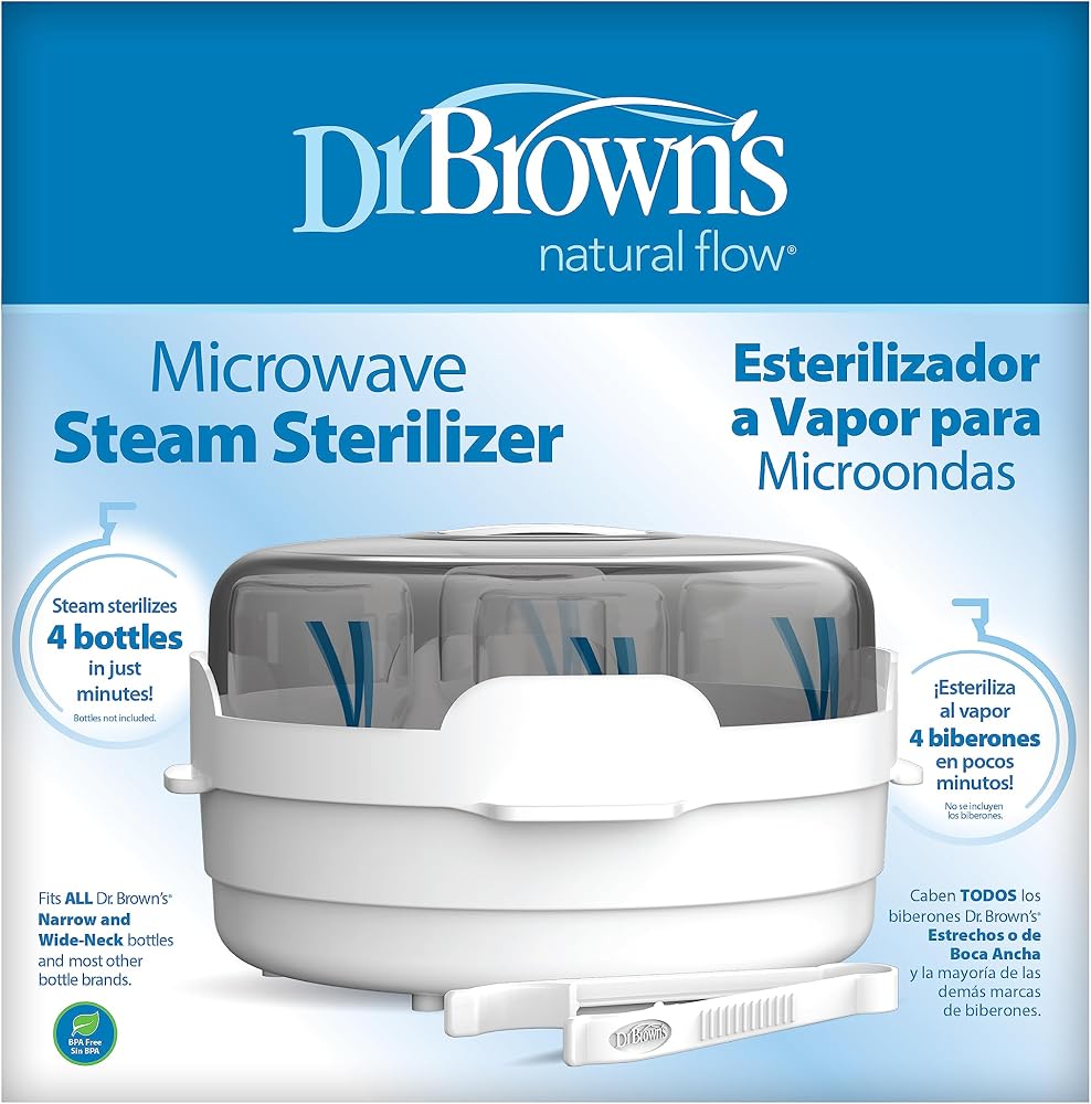 Esterilizador a vapor de micro-ondas Dr. Brown's