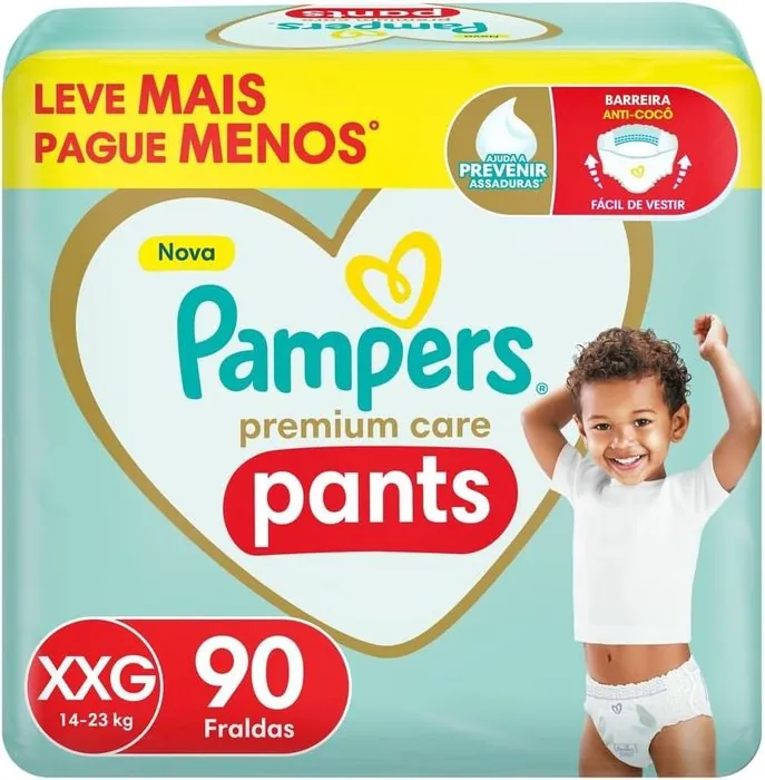 Fralda Pampers Premium Care Pants