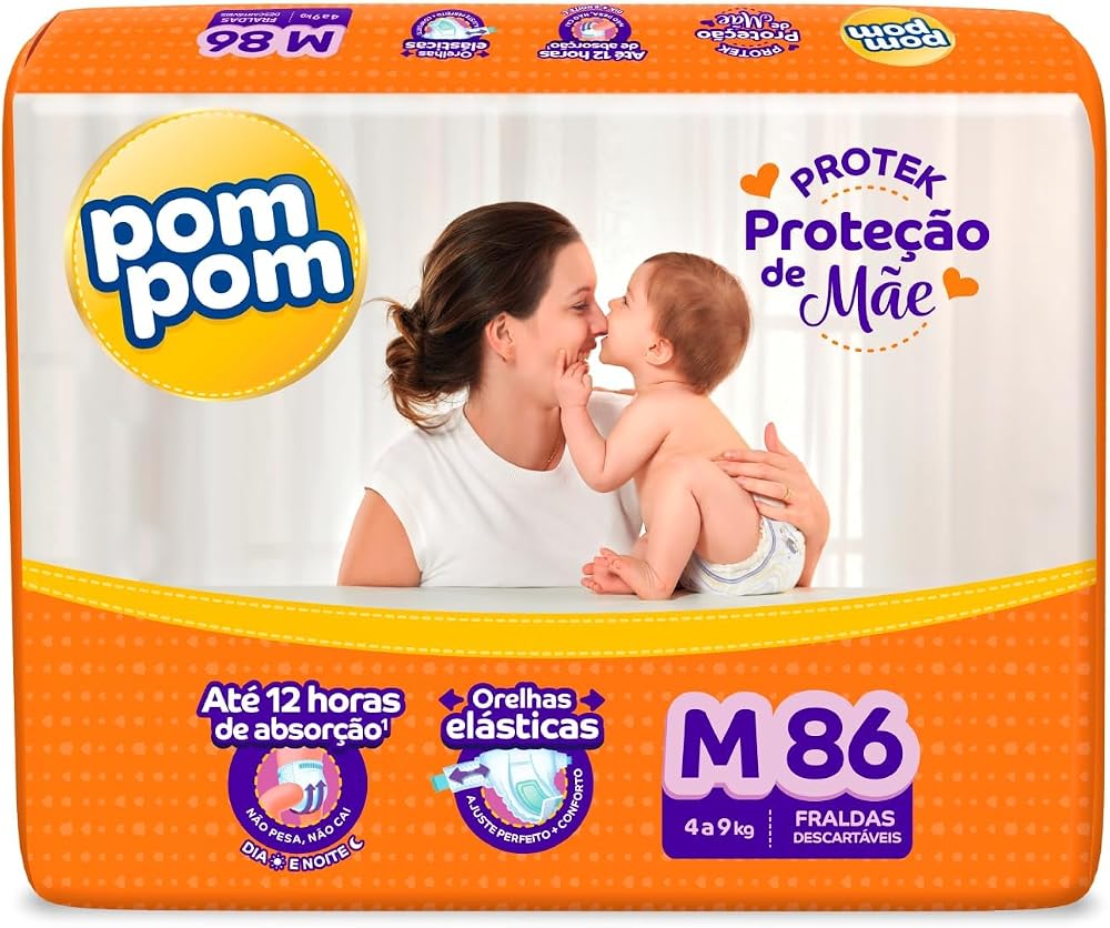 Fralda Pom Pom Protek
