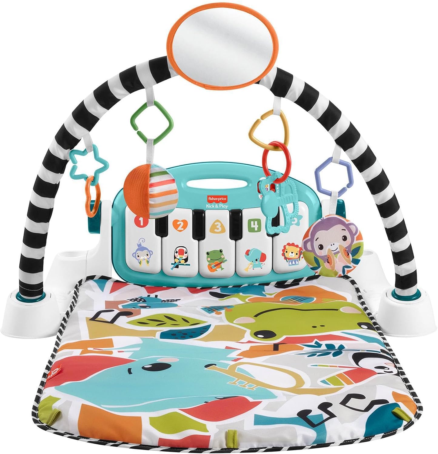 Ginásio Pianinho Brilha e Cresce Fisher-Price