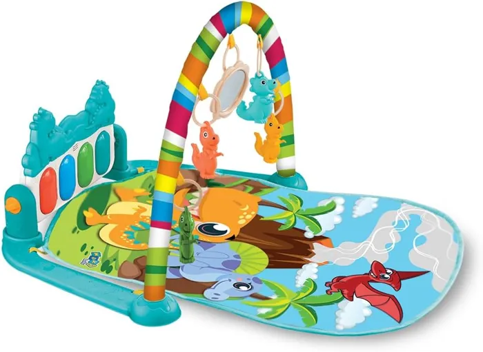 Tapete de atividades Piano Funny Dino Maxi Baby