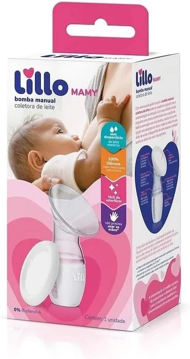 Bomba manual coletora de leite Lillo Mamy